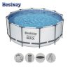 Сглобяем Басейн Bestway 56950 Steel Pro Max с филтърна помпа 427×107см