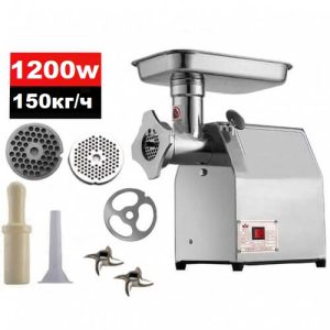 Електрическа месомелачка с редуктор 1200W – Професионална