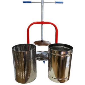 Dionis Inox 25L – Ръчна преса за плодове и сок с изнасящо се дъно