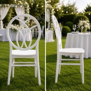 Луксозен кетъринг стол GARDEN ELLITE Royal – Бял