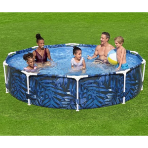 БАСЕЙН СГЛОБЯЕМ BESTWAY Steel Pro 56985 305×66см С ПОМПА