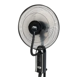 Вентилатор с водна мъгла Ziel Cooling LB-FS-A 16″ (41 см) – 75 W, дистанционно управление и таймер