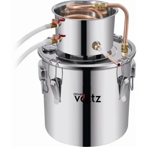 Казан за ракия Voltz OV51214A30 – 30 л, неръждаема стомана, медна охладителна тръба