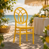 Луксозен кетъринг стол GARDEN ELLITE Royal – Жълт
