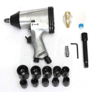 Пневматичен Гайковерт 1/2” 850 Nm Комплект 17 Части в Куфар – Професионален