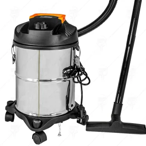 ПРАХОСМУКАЧКА ЗА СУХО И МОКРО PREMIUM 1200W – ИНОКС РЕЗЕРВОАР 15L