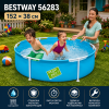 Детски Басейн с Метална Конструкция Bestway 56283 152 х 38 см