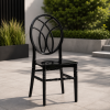 Луксозен кетъринг стол GARDEN ELLITE Royal – Черен