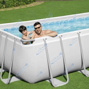 BESTWAY 56670 Power Steel™ – Сглобяем басейн с метална рамка 488x244x122 см