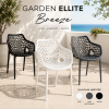 GARDEN ELLITE Breeze – Модерен градински стол от полипропилен