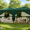 Сгъваема шатра Royal Garden 3x6 м – зелена с пълен комплект страници