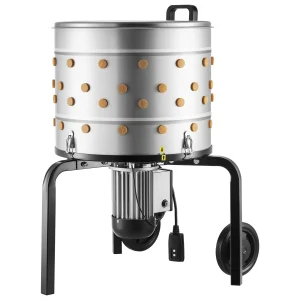 Машина за скубане на птици 500 мм – 900W, 98 гумени пръста, INOX