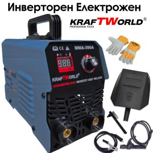Инверторен Електрожен KraftWоrld 390A