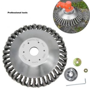 Универсална Телена Четка За Бензинов Тример 6"- 150mm