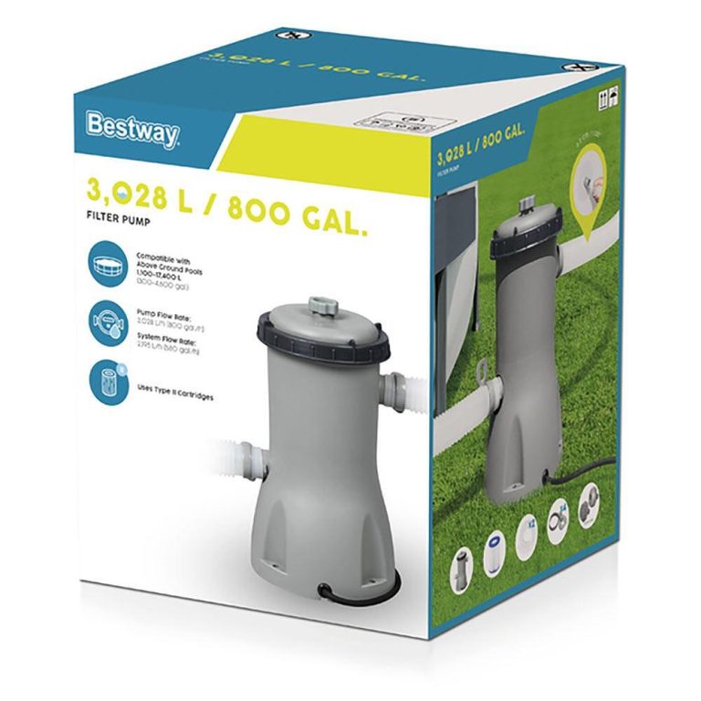 Помпа за Басейн BESTWAY 58386 3028л/ч БАСЕЙНИ И ДЖАКУЗИТА Помпа за Басейн BESTWAY 58386 3028л/ч