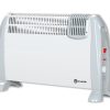 Подов Конвектор с Вентилатор Бял 2000 W