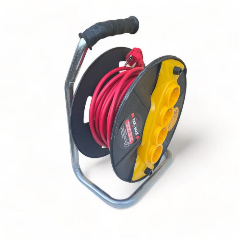 Удължител с макара Bul-Max 20m, 4 гнезда, 3×2,5 mm, транспортна дръжка ЗА ГРАДИНАТА Удължител с макара Bul-Max 20m, 4 гнезда, 3×2,5 mm, транспортна дръжка