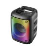 Караоке Колона KTS-1576 с Bluetooth, LED Осветление и Микрофон – Преносима и Безжична, до 5 часа работа