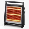 Кварцова Печка с Овлажнител 1800W с термостат и вентилатор