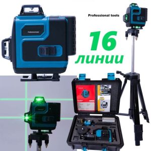 4D Лазерен Нивелир с 16 Линии и Самонивелираща Функция - ( четири точков )