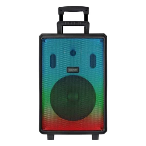 Активна Тонколона Rancore RS152XR – 15” + 1”, 16W, Bluetooth, FM радио, LED осветление, 2 безжични микрофона