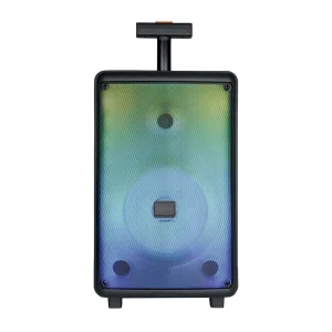 Активна Тонколона Rancore RS111XR – 8” + 1”, 16W, Bluetooth, FM радио, USB/TF, LED осветление, 2 безжични микрофона