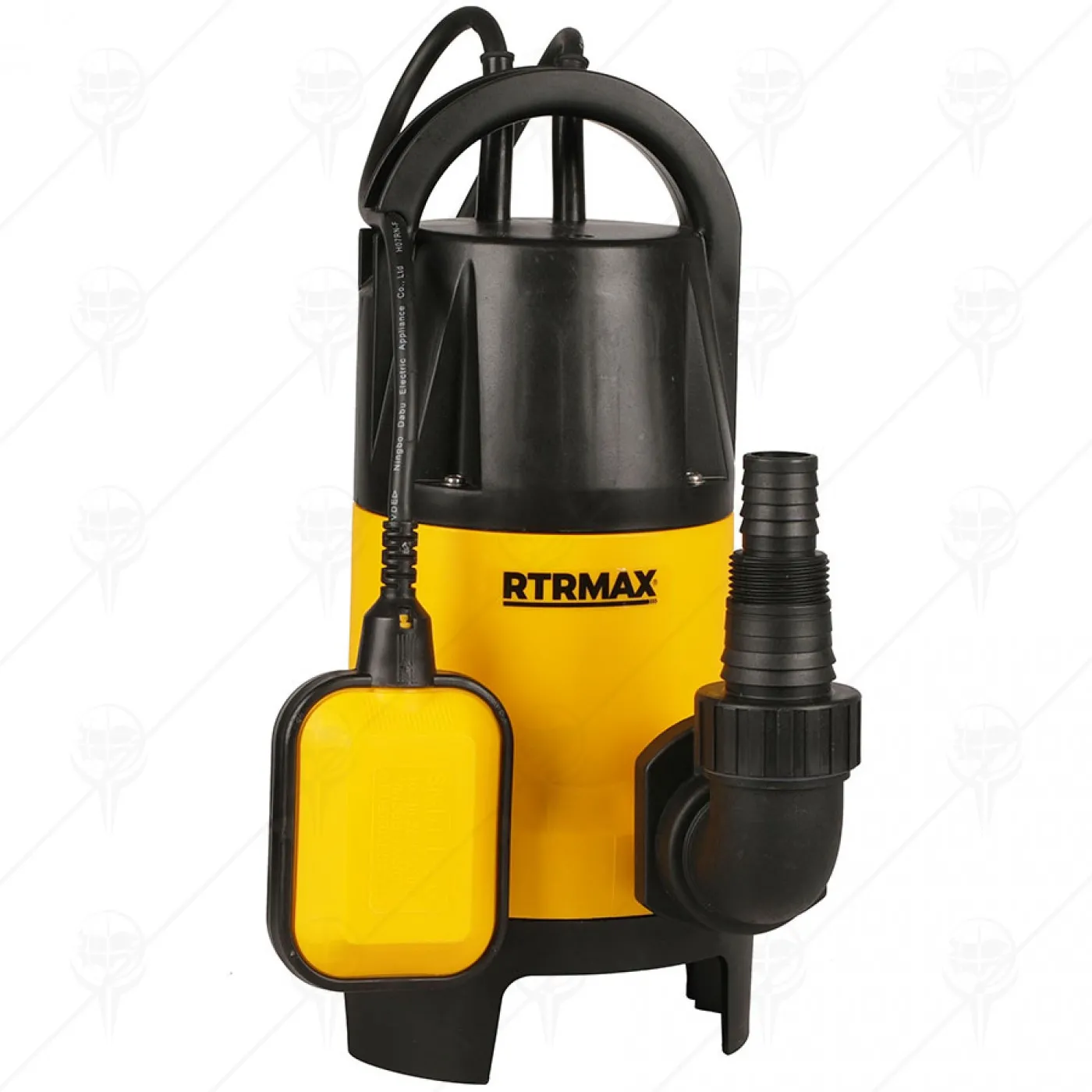 ПОМПА С ПОПЛАВЪК 900W 8.5м 14000 л/мин RTRMAX RTM839 ЗА ГРАДИНАТА ПОМПА С ПОПЛАВЪК 900W 8.5м 14000 л/мин RTRMAX RTM839