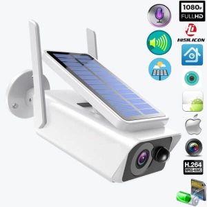 Соларна WiFi Kамера – Водоустойчива
