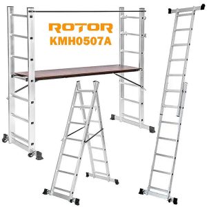 Алуминиево скеле, 2х7 стъпала.330 см