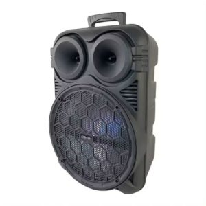 Портативна Bluetooth Колона KTS-1201 с Микрофон и Караоке Функция – 12” Бас и Мощен Звук