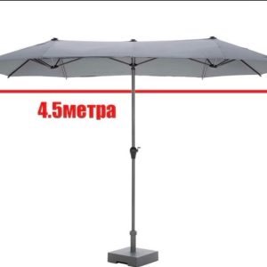 ГРАДИНСКИ ЧАДЪР ДВОЕН TLB005 450х265см СИВ
